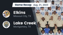 Recap: Elkins  vs. Lake Creek  2023