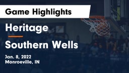 Heritage  vs Southern Wells Game Highlights - Jan. 8, 2022