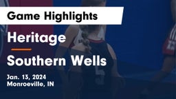 Heritage  vs Southern Wells  Game Highlights - Jan. 13, 2024
