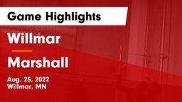 Willmar  vs Marshall  Game Highlights - Aug. 25, 2022