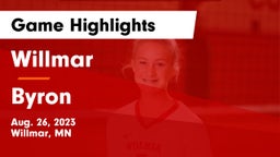 Willmar  vs Byron  Game Highlights - Aug. 26, 2023