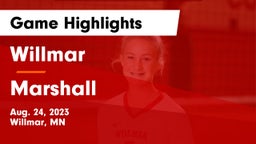 Willmar  vs Marshall  Game Highlights - Aug. 24, 2023