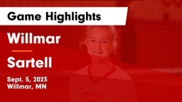 Willmar  vs Sartell  Game Highlights - Sept. 5, 2023