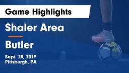 Shaler Area  vs Butler  Game Highlights - Sept. 28, 2019