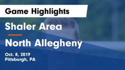 Shaler Area  vs North Allegheny  Game Highlights - Oct. 8, 2019