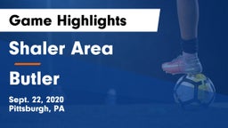 Shaler Area  vs Butler  Game Highlights - Sept. 22, 2020