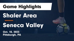 Shaler Area  vs Seneca Valley  Game Highlights - Oct. 10, 2023