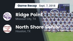 Recap: Ridge Point  vs. North Shore Senior  2018
