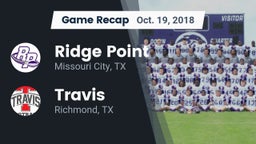 Recap: Ridge Point  vs. Travis  2018