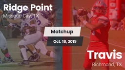 Matchup: Ridge Point vs. Travis  2019