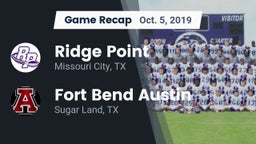 Recap: Ridge Point  vs. Fort Bend Austin  2019