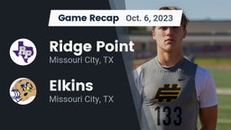 Recap: Ridge Point  vs. Elkins  2023