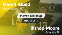 Matchup: Merritt Island High vs. Bishop Moore  2016
