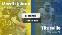 Matchup: Merritt Island High vs. Titusville  2018