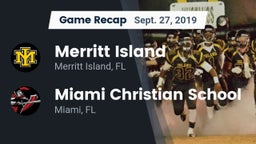 Recap: Merritt Island  vs. Miami Christian School 2019