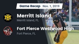 Recap: Merritt Island  vs. Fort Pierce Westwood High 2019