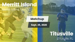 Matchup: Merritt Island High vs. Titusville  2020