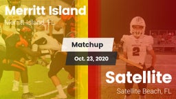 Matchup: Merritt Island High vs. Satellite  2020