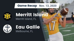 Recap: Merritt Island  vs. Eau Gallie  2020