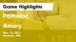Pontotoc  vs Amory Game Highlights - Nov. 16, 2021