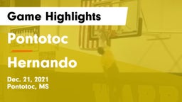 Pontotoc  vs Hernando  Game Highlights - Dec. 21, 2021