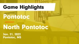 Pontotoc  vs North Pontotoc  Game Highlights - Jan. 21, 2022