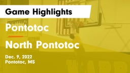 Pontotoc  vs North Pontotoc  Game Highlights - Dec. 9, 2022