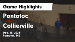 Pontotoc  vs Collierville  Game Highlights - Dec. 18, 2021