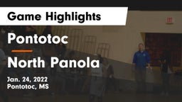 Pontotoc  vs North Panola  Game Highlights - Jan. 24, 2022