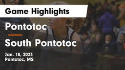 Pontotoc  vs South Pontotoc  Game Highlights - Jan. 18, 2023