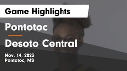 Pontotoc  vs Desoto Central  Game Highlights - Nov. 14, 2023