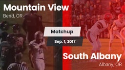 Matchup: Mountain View High vs. South Albany  2017