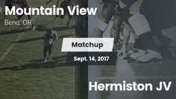 Matchup: Mountain View High vs. Hermiston JV 2017