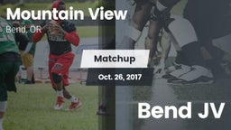 Matchup: Mountain View High vs. Bend JV 2017