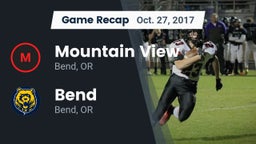 Recap: Mountain View  vs. Bend  2017