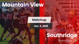 Matchup: Mountain View High vs. Southridge  2018