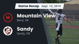 Recap: Mountain View  vs. Sandy  2019