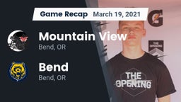 Recap: Mountain View  vs. Bend  2021