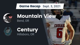 Recap: Mountain View  vs. Century  2021