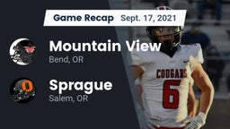 Recap: Mountain View  vs. Sprague  2021