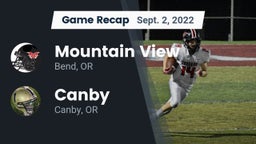 Recap: Mountain View  vs. Canby  2022