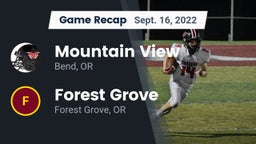 Recap: Mountain View  vs. Forest Grove  2022