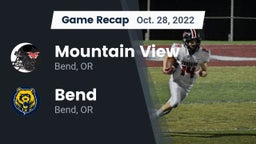 Recap: Mountain View  vs. Bend  2022