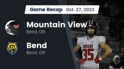 Recap: Mountain View  vs. Bend  2023