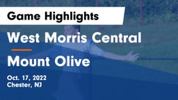 West Morris Central  vs Mount Olive  Game Highlights - Oct. 17, 2022