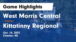 West Morris Central  vs Kittatinny Regional  Game Highlights - Oct. 14, 2023