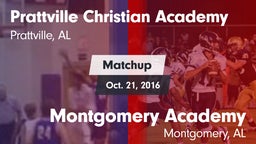 Matchup: Prattville vs. Montgomery Academy  2016