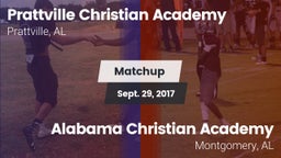 Matchup: Prattville vs. Alabama Christian Academy  2017
