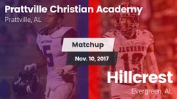 Matchup: Prattville vs. Hillcrest  2017