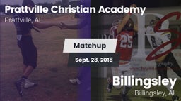 Matchup: Prattville vs. Billingsley  2018